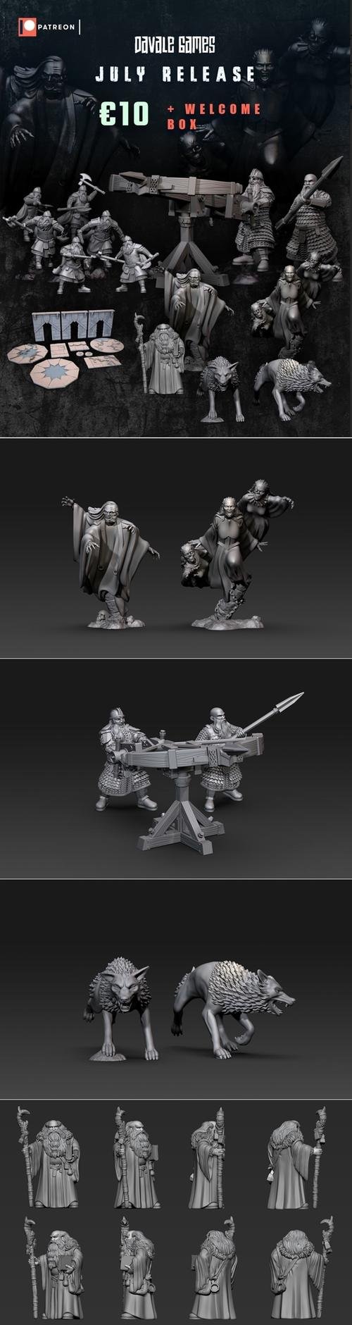 Davale Games July 2021 – 3D Print