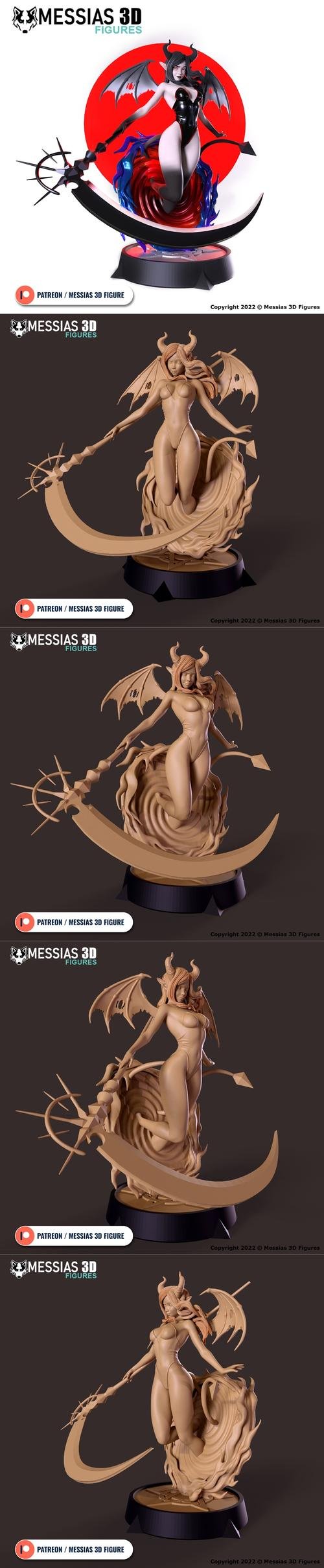 Character Sucubus – 3D Print