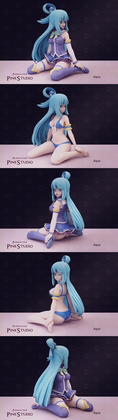 Konosuba - Aqua – 3D Print