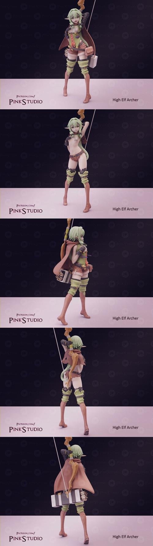 High Elf Archer – 3D Print