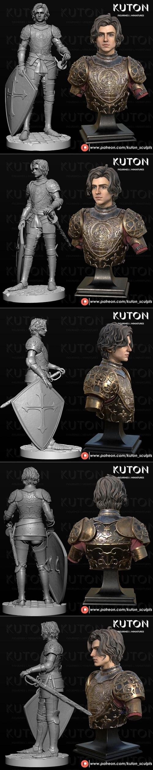 Aristocrat Soldier (Sir Wulfstan) – 3D Print