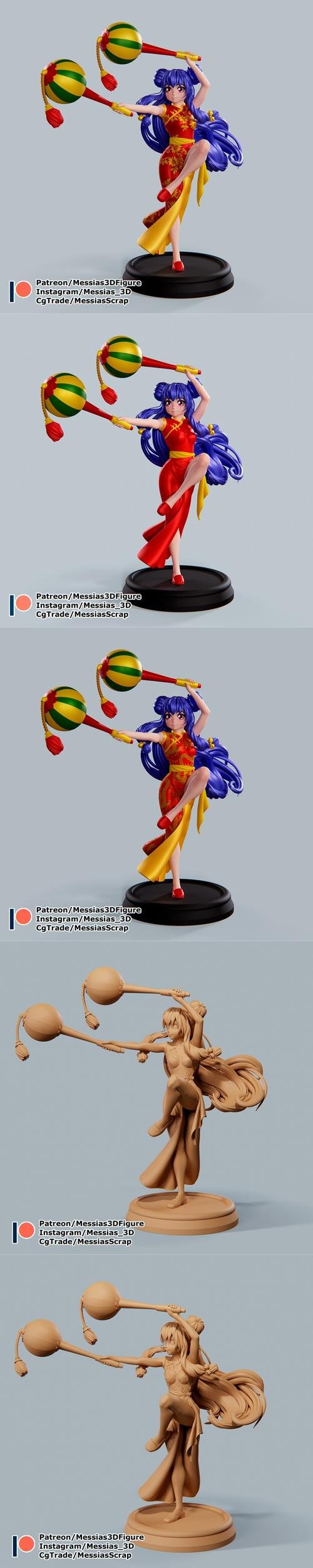Ranma Shampoo – 3D Print