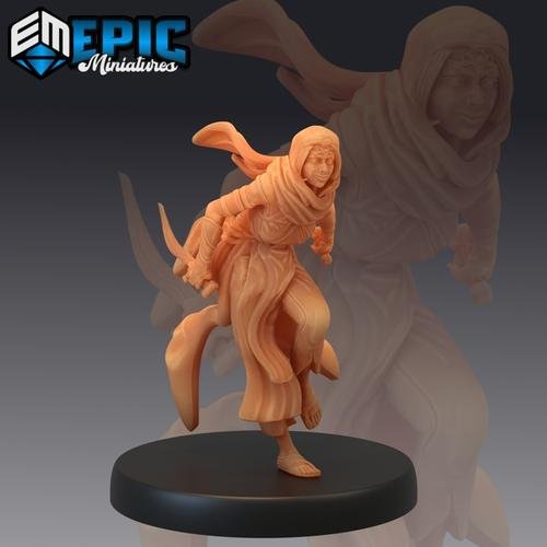 Viziers Assassin Running – 3D Print