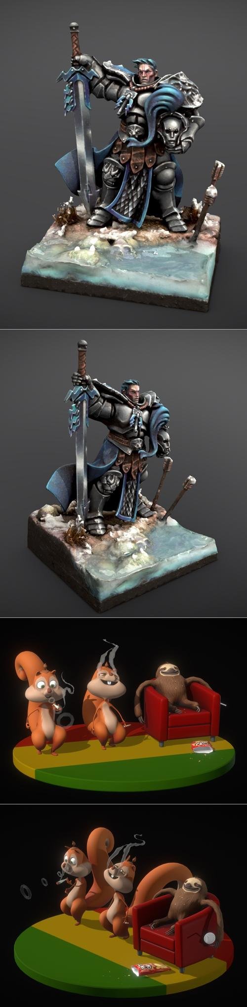 Steelhearts Champions Stormcast and Stonertransformation – 3D Print