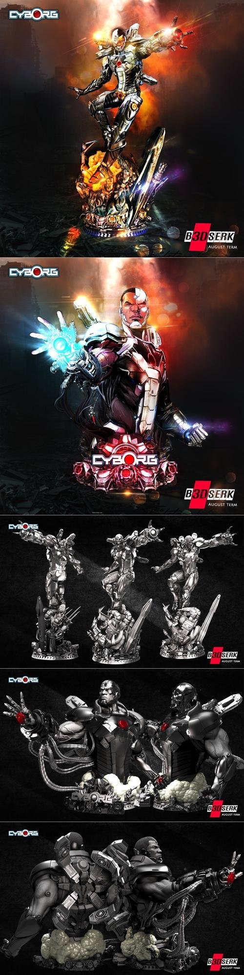 B3dserk - Cyborg – 3D Print