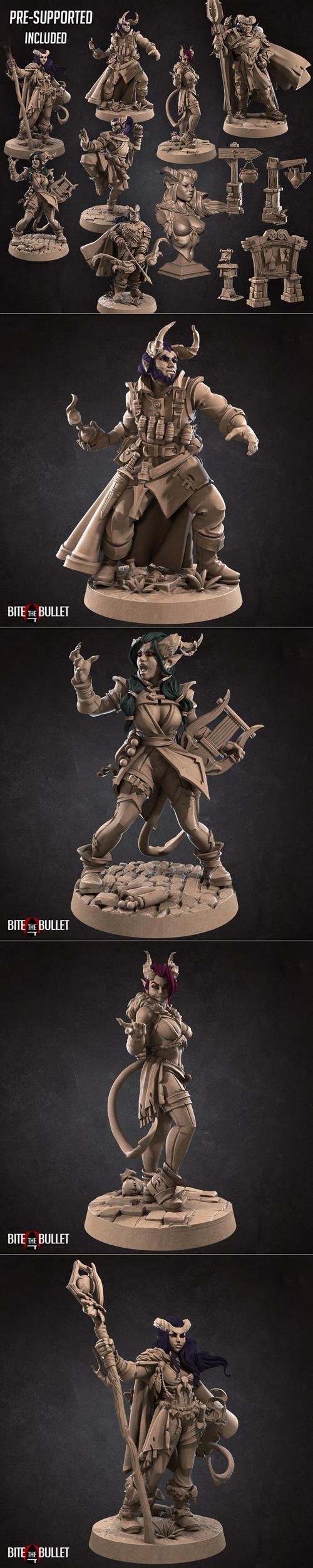Bite the Bullet - Tieflings May 2021 – 3D Print