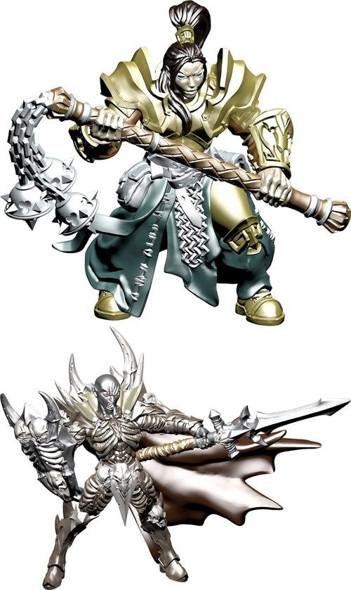 Great Flail and Drakenmir the Bonelord – 3D Print