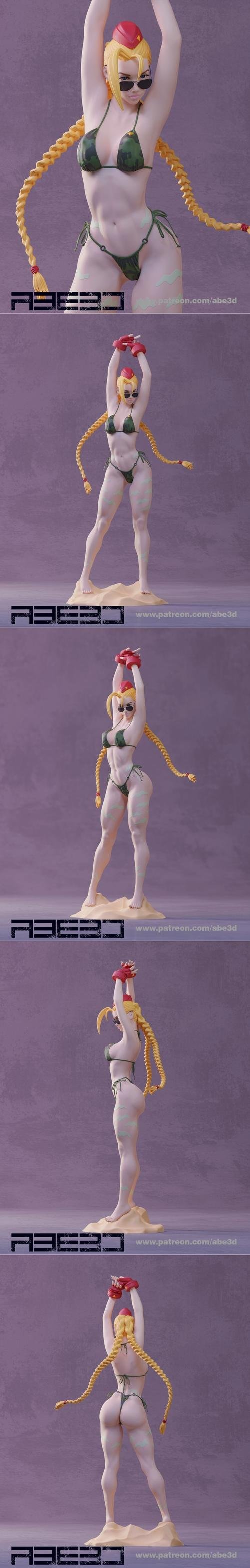 Cammy Bikini – 3D Print