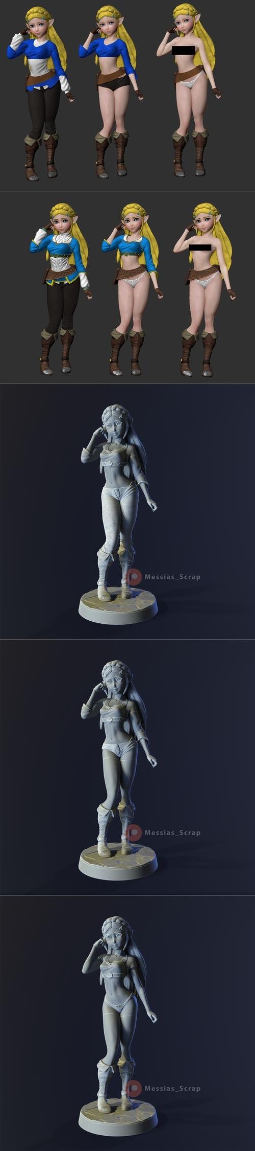 Princess Zelda – 3D Print