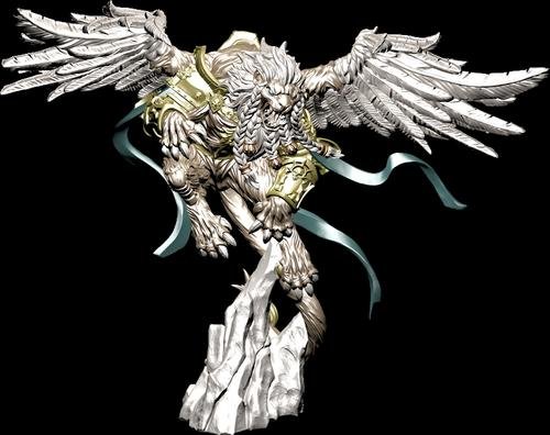 Winged Lion – 3D Print