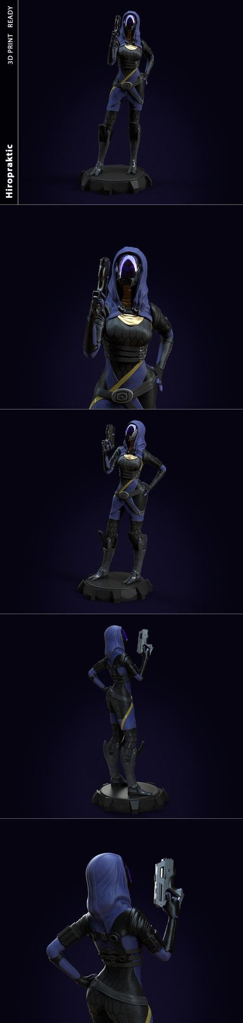 Tali'Zorah From Mass Effect – 3D Print