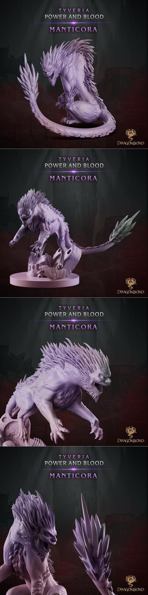 Tyveria Manticora – 3D Print