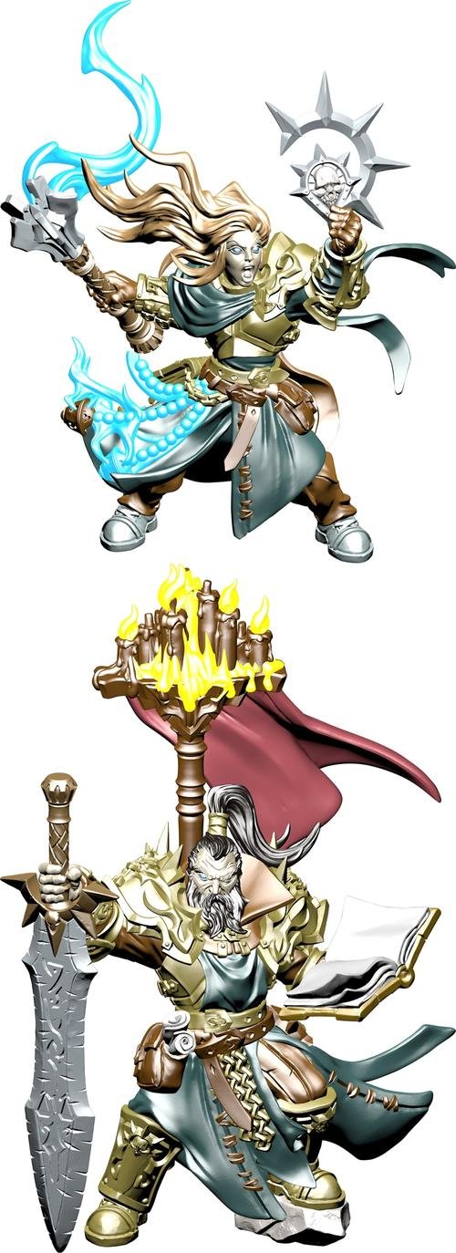 Agata Pilla Of Faith and Lord Commander Casymir – 3D Print