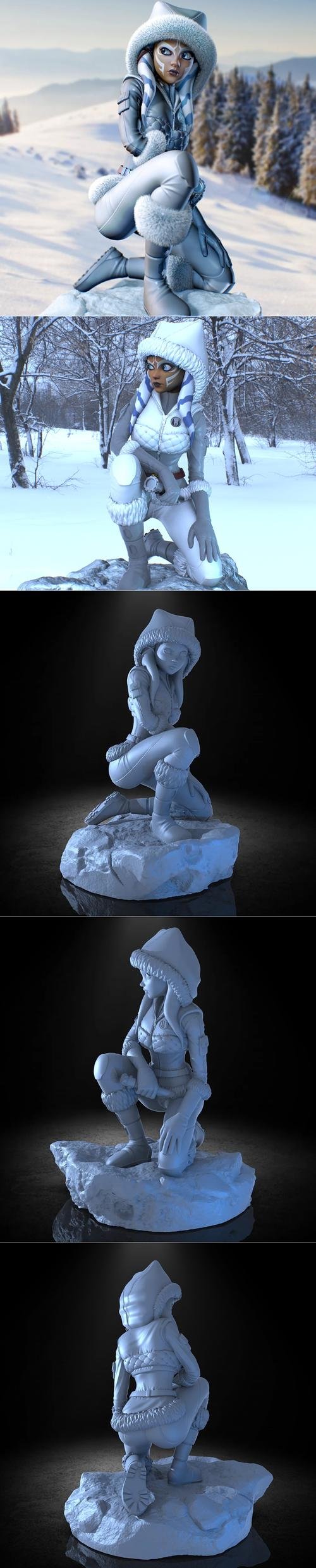 Ashoka Winter – 3D Print