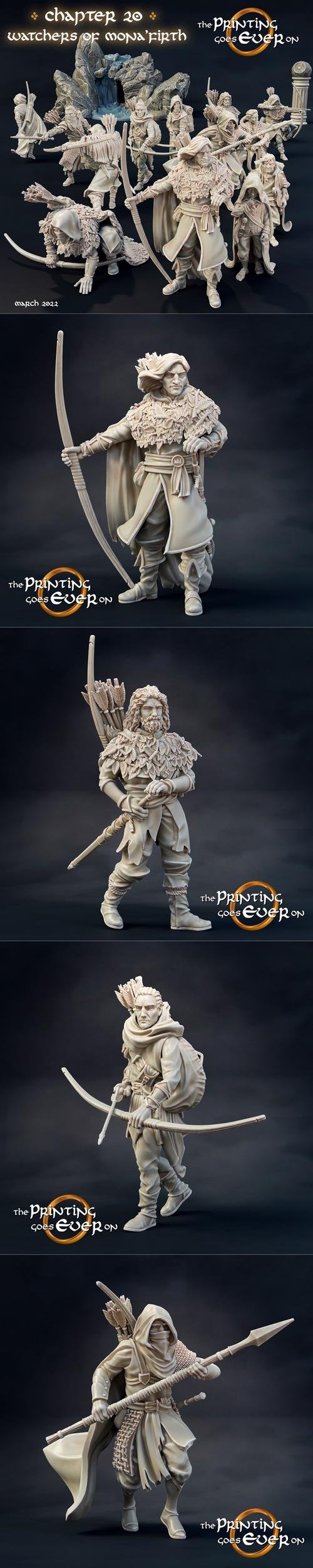 Chapter 20 - Watchers of Mona Firth – 3D Print