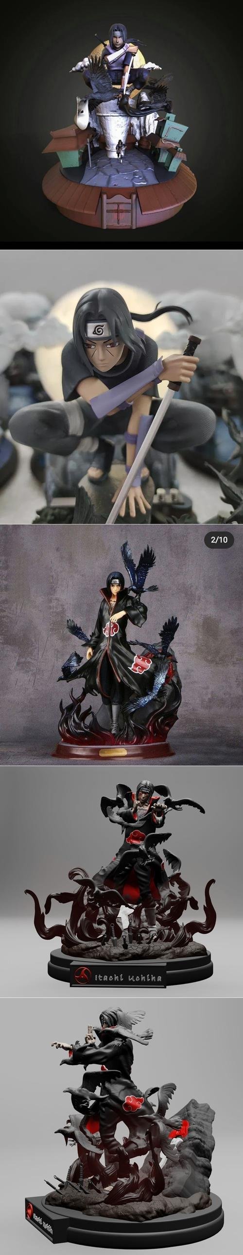 Naruto - Itachi Uchiha – 3D Print