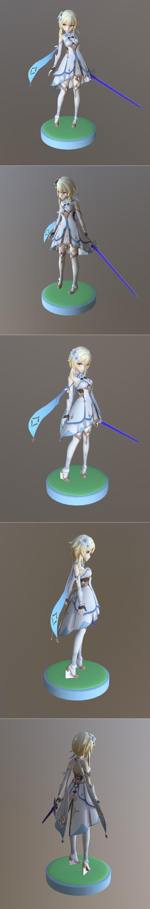 Lumine Amiibo – 3D Print