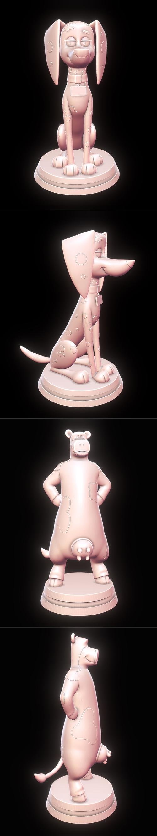 Delilah - 101 Dalmatian Street and Otis - Barnyard – 3D Print