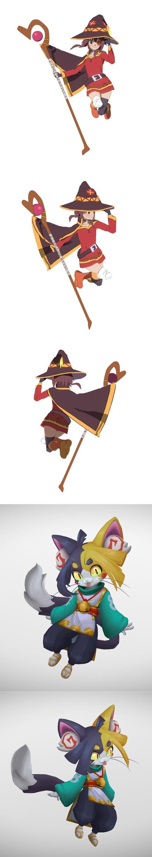 Megumin - Konosuba and Mitra – 3D Print