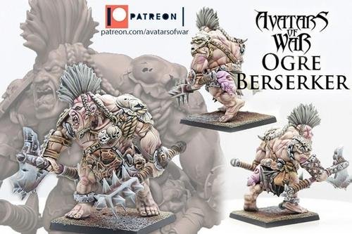 Avatars of War - Ogre Berserker – 3D Print