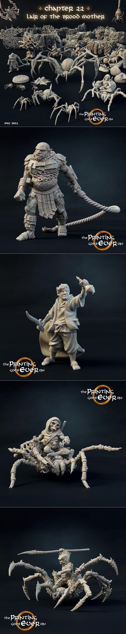 Chapter 22 - Lair of the Brood Mother – 3D Print