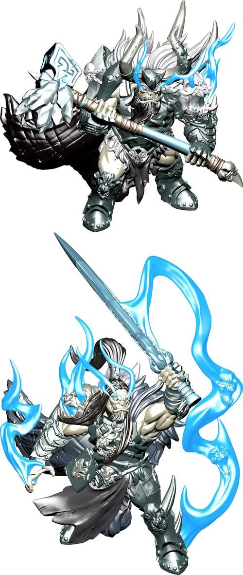 Qrothak Doomfist and Kentargh Qrotar – 3D Print