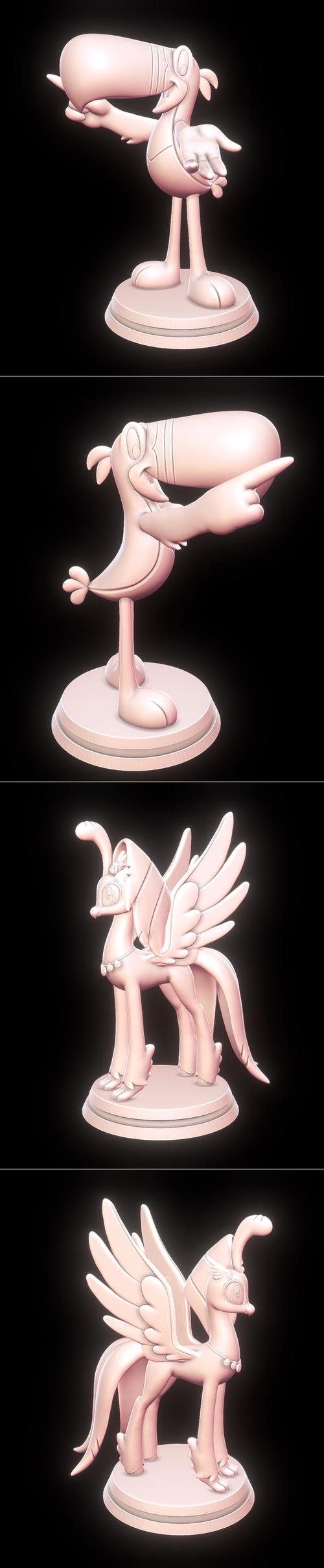 Toucan Sam - Froot Loops and Hippogriff Skystar – 3D Print