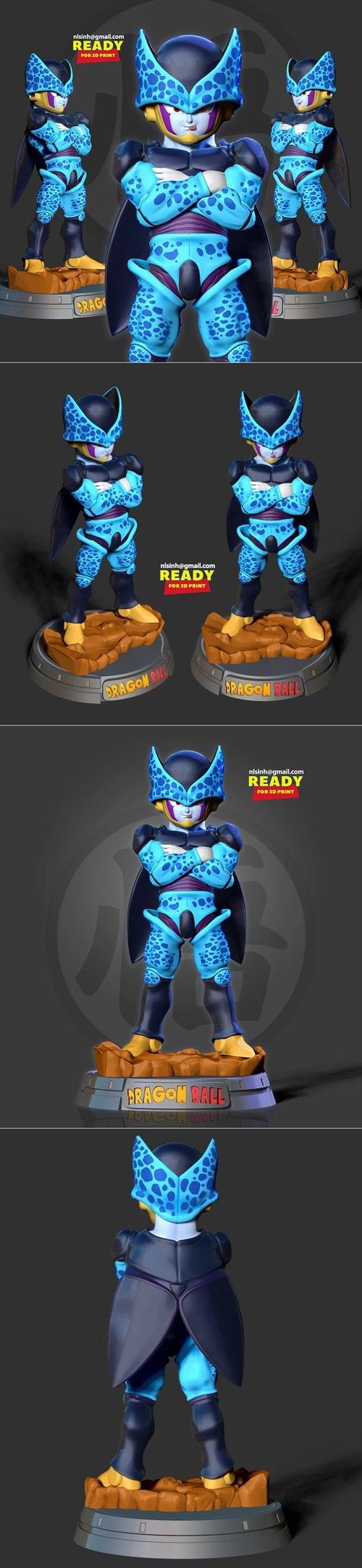 Cell JR - Dragon Ball Fanart – 3D Print