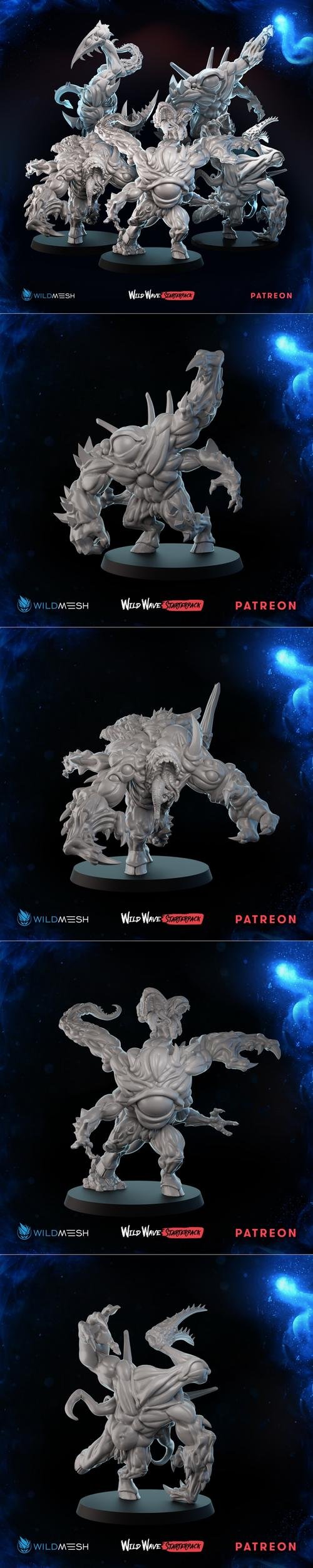 WildMesh - Stings of Chaos – 3D Print