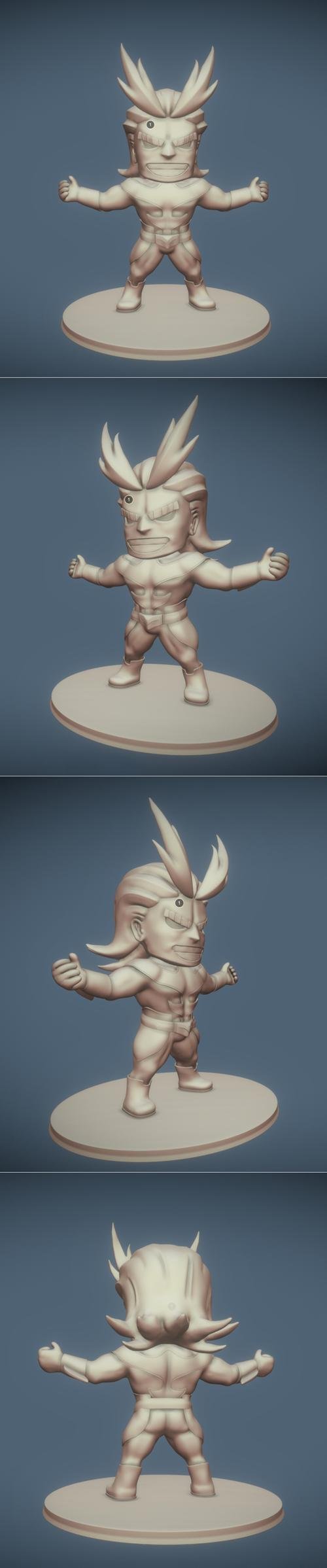 All Might – 3D Print