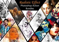 Realistic Effect PS Action Bundles - 10225780