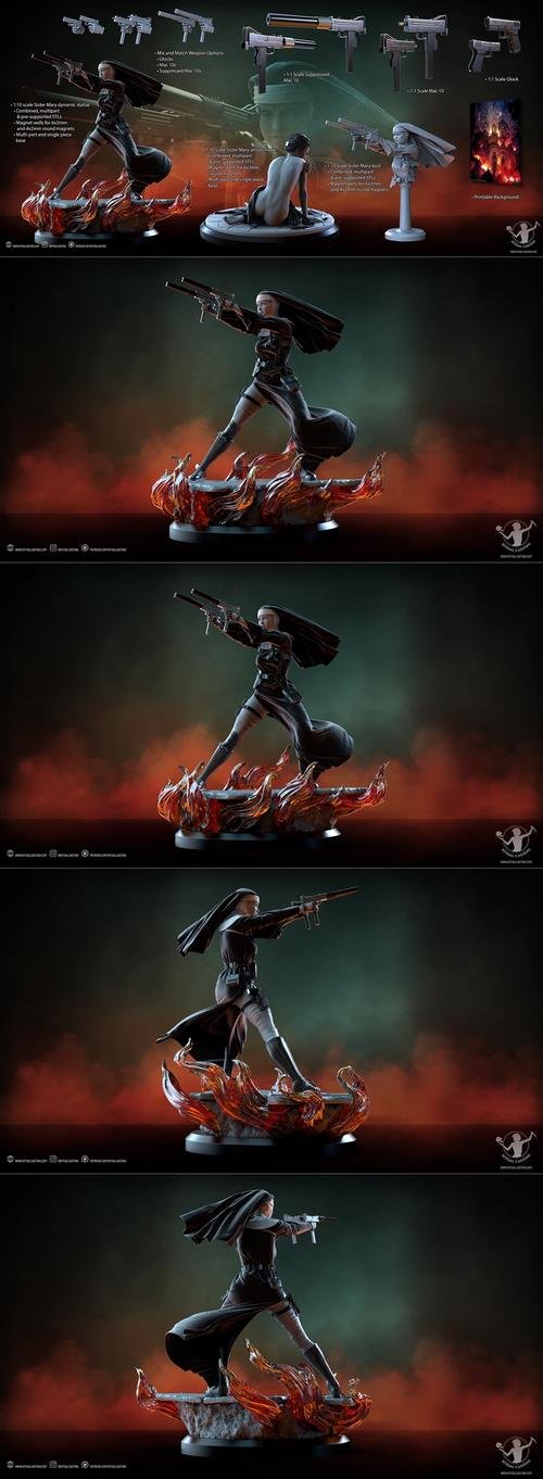 Ritual Casting November 2022 - Deus Spes Nostra - Sister Mary – 3D Print