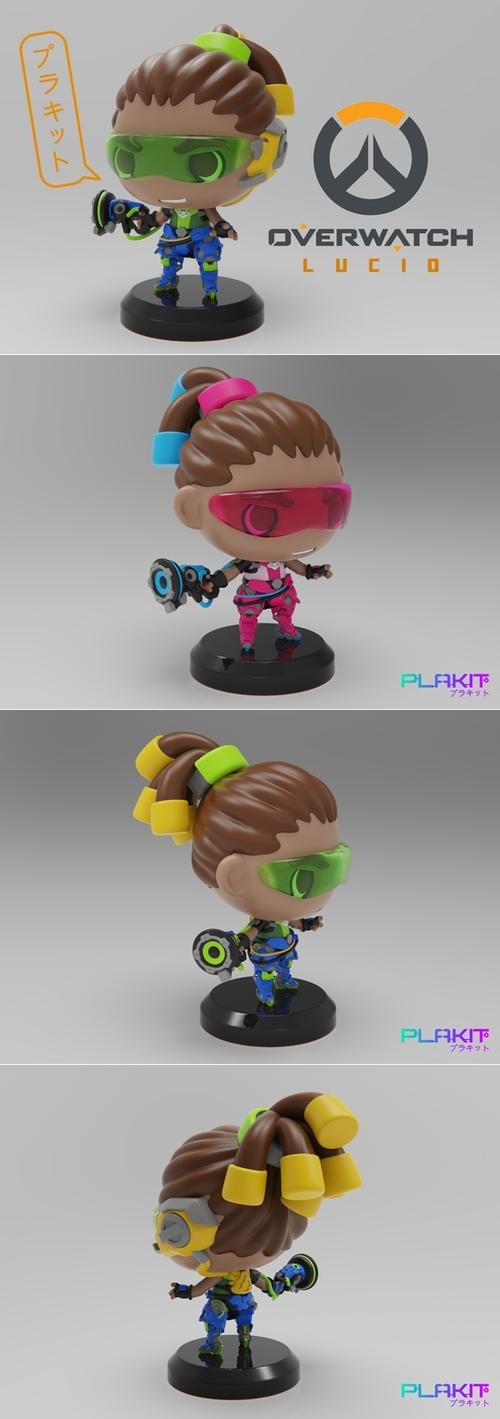 Funkos - Overwatch - Lucio – 3D Print