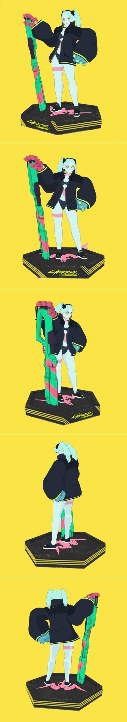 Rebecca - Cyberpunk Edgerunners – 3D Print