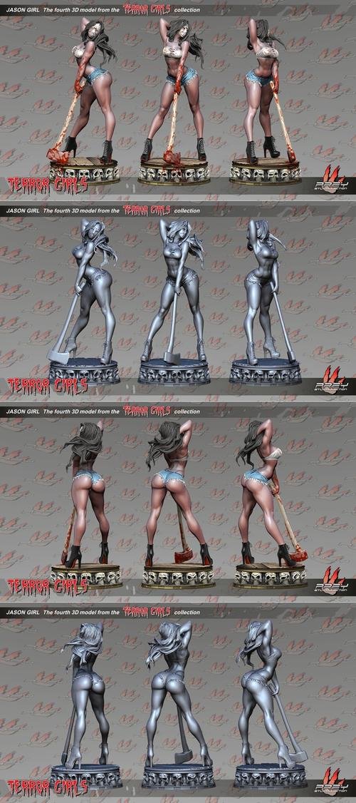 Jason Girl – 3D Print