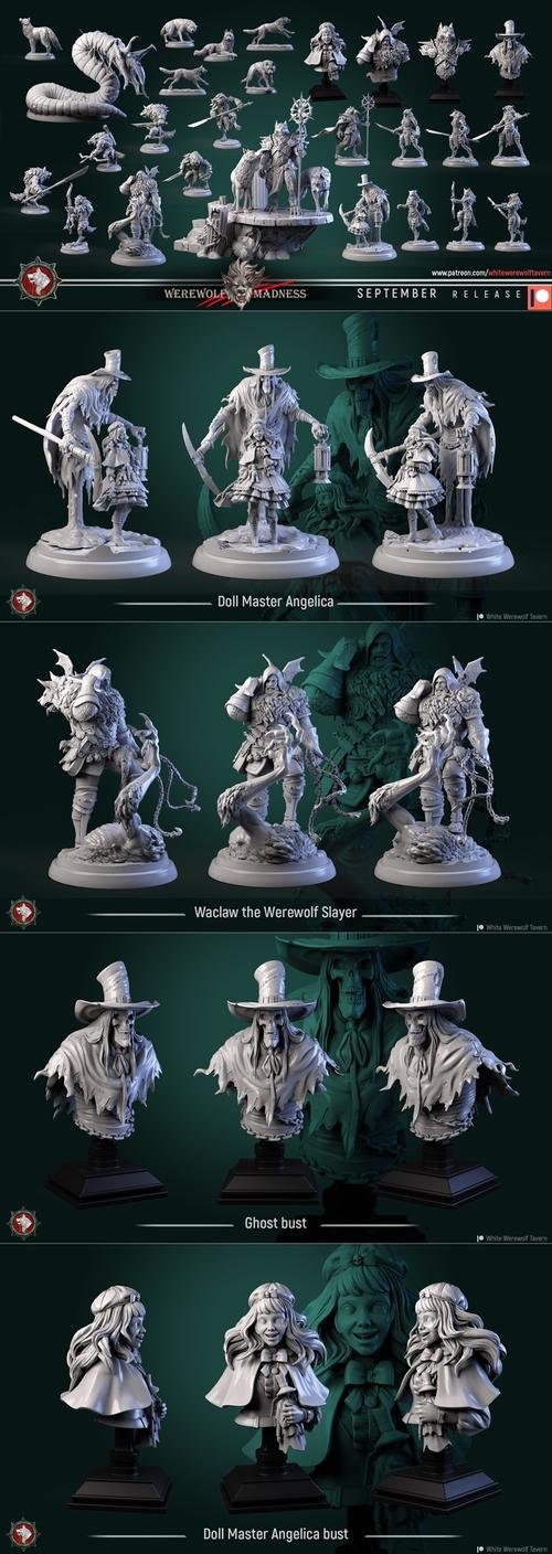 White Werewolf Tavern September 2022 – 3D Print