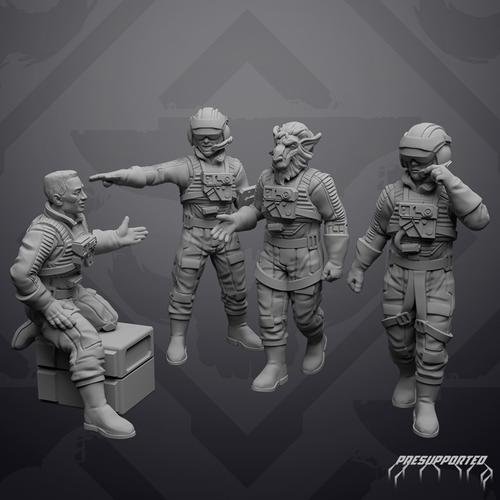 Utility Wing idle – 3D Print