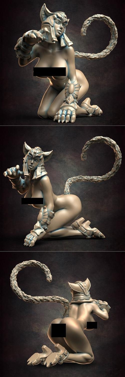 Egypt Cat Princess C NSFW – 3D Print