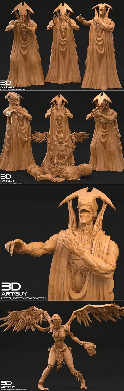 3DArtGuy - Vicious Mockery – 3D Print