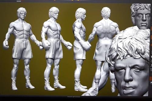 Rocky Balboa – 3D Print