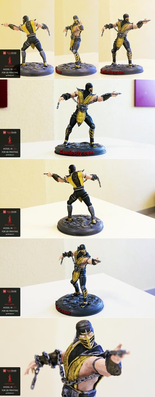 Scorpion Mortal Kombat – 3D Print