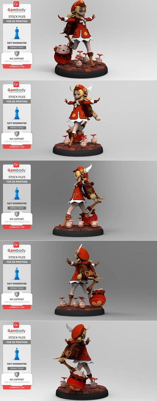 Klee Genshin – 3D Print