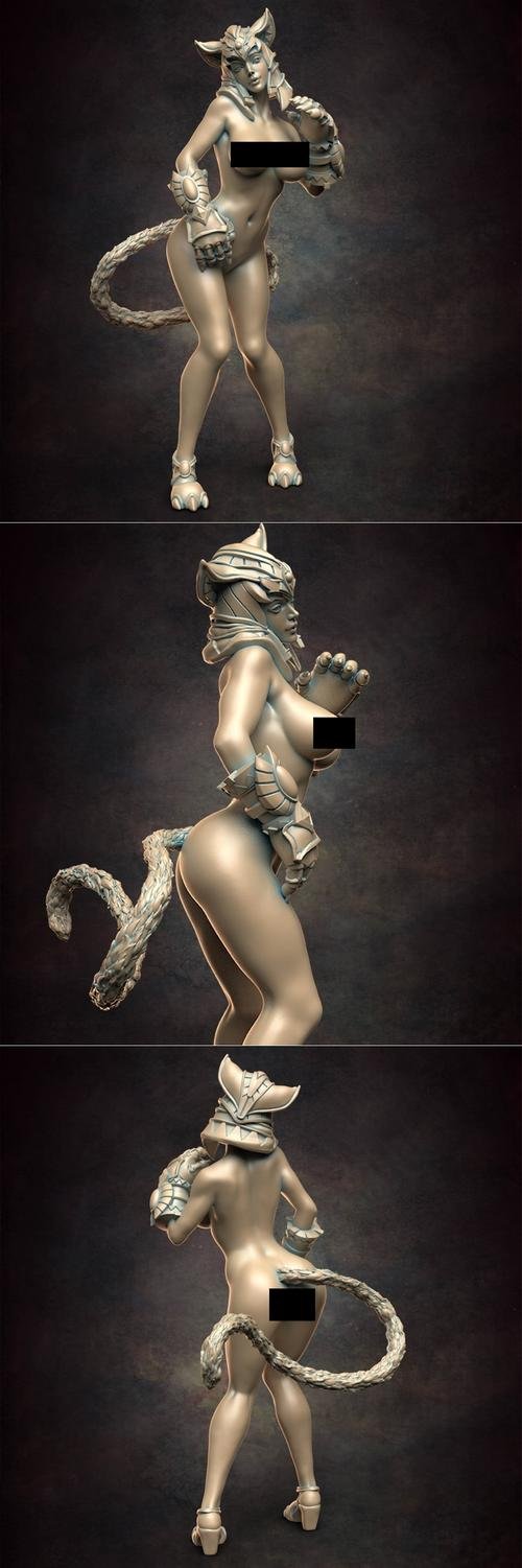 Egypt Cat Princess D – 3D Print