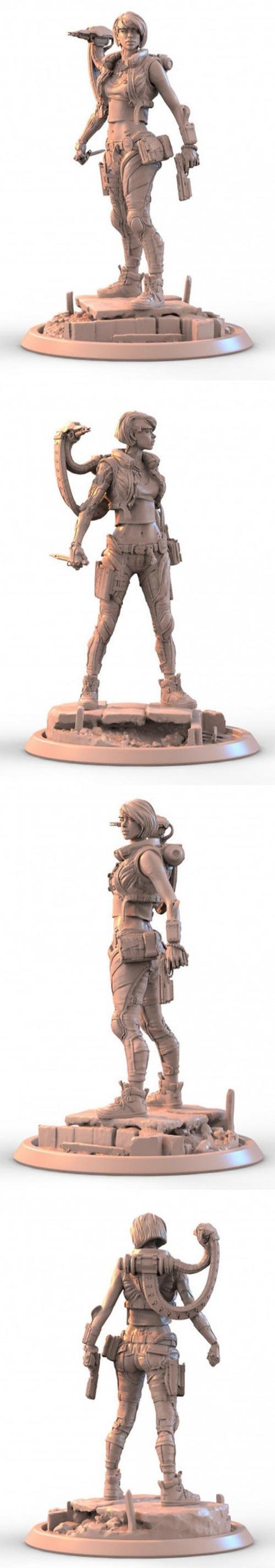Alexei Konev - Sci-Fi Anna – 3D Print