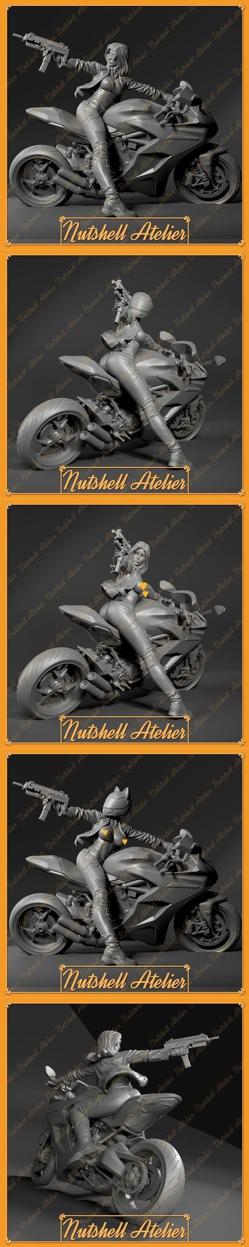 Nutshell Atelier - Biker02 – 3D Print