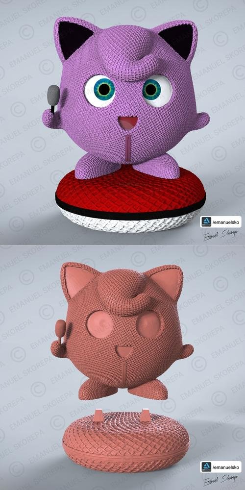 Jigglypuff – 3D Print