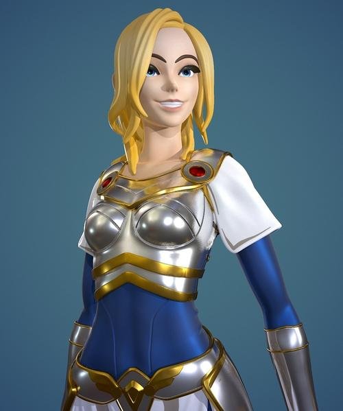 Lux Bust – 3D Print