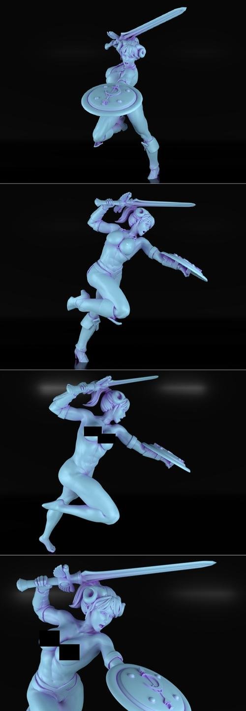 RPG Fighter – 3D Print