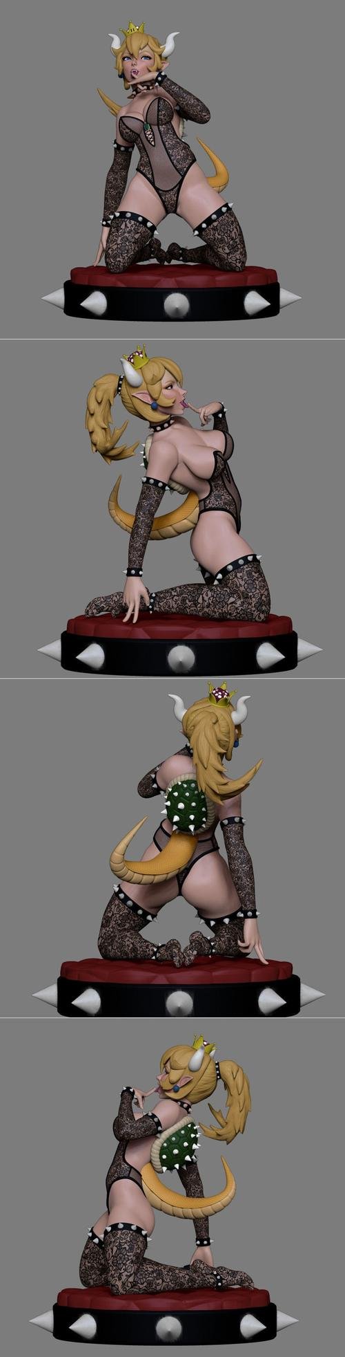 Bowsette Statue – 3D Print