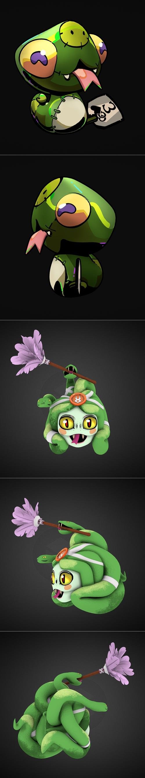 Fidi - Hades Companion and Dusa From Hades – 3D Print